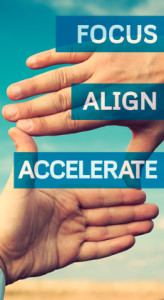 Focus, Align, Accelerate